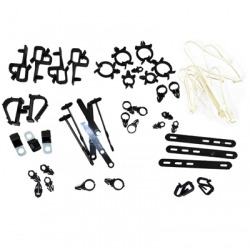 1969 Electrical Wire Clip Kit, 54 Pieces